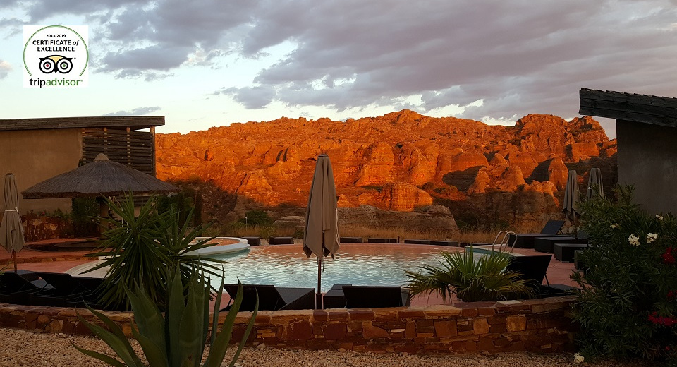 Isalo Rock Lodge pool